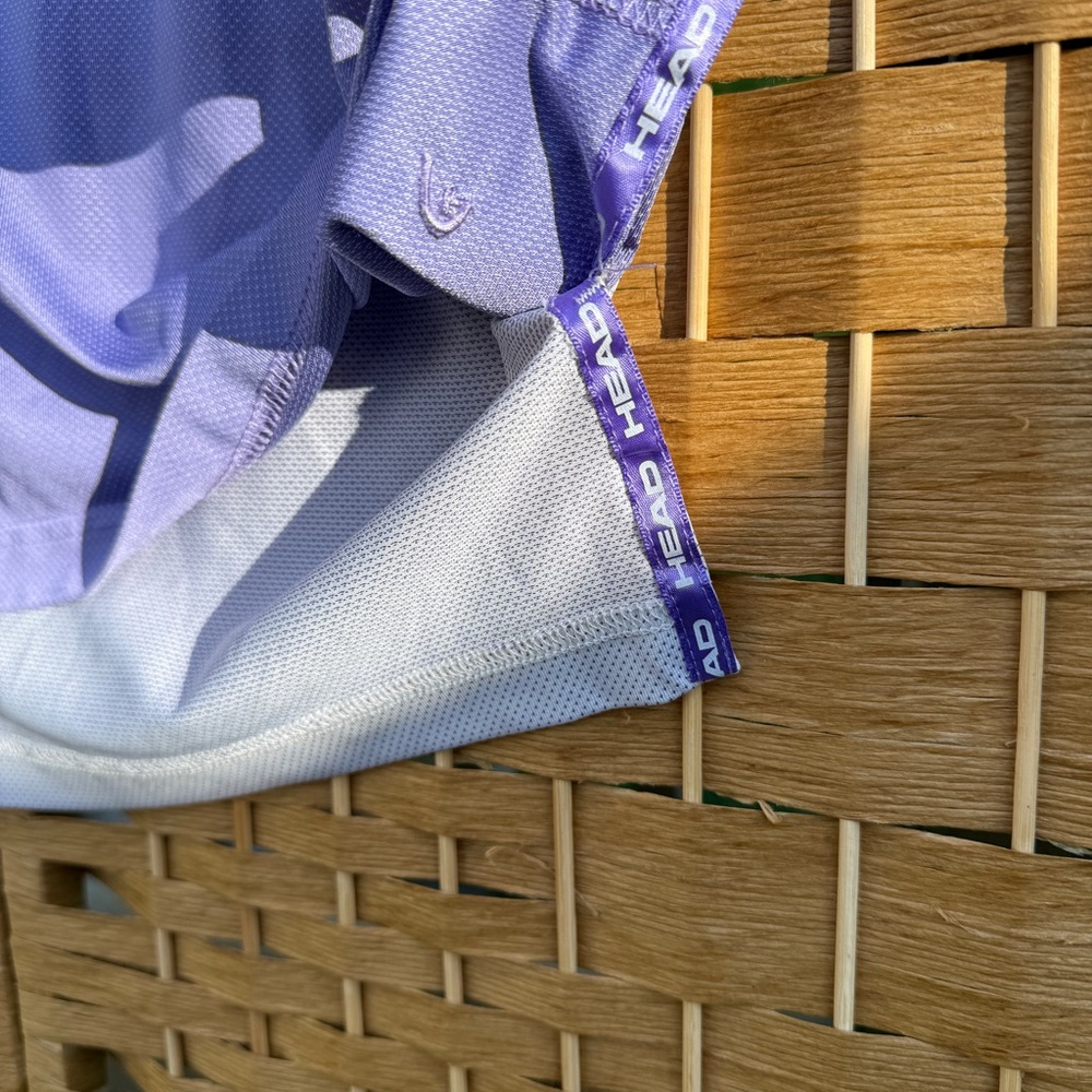 Head Men’s Golf Lavender/White Polo Shirt Men’s Size Large - Picture 8 of 9